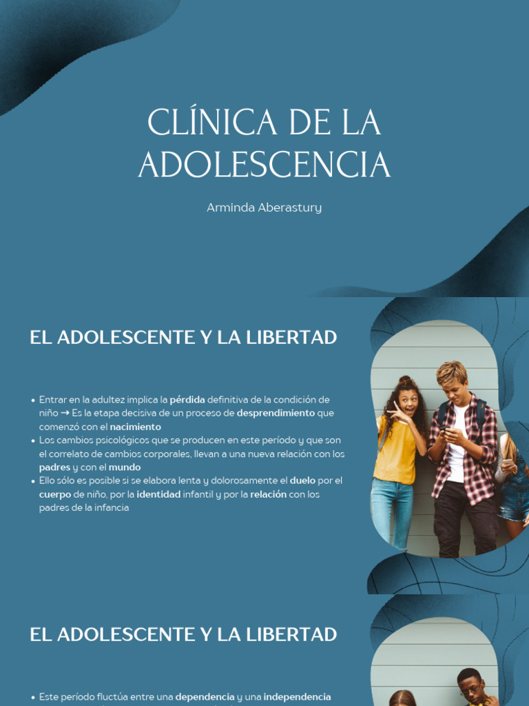 Adolescencia: Duelo y Relaciones Familiares | PDF | Adolescencia | Adultos