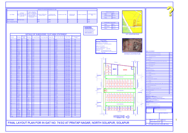 Final Layout Plan for Pratap Nagar | PDF | Chess Theory | Chess
