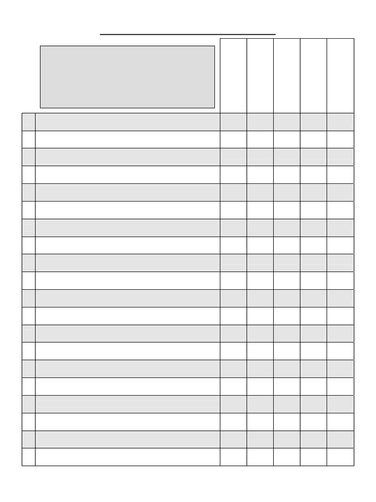 Cuestionario Disejecutivo Dex SP 6 PDF | PDF | Sicología | Conceptos ...