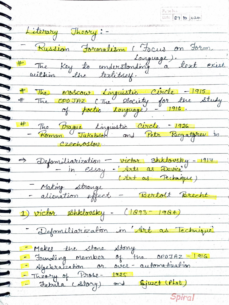 Linguistic Theories and Criticism Overview | PDF