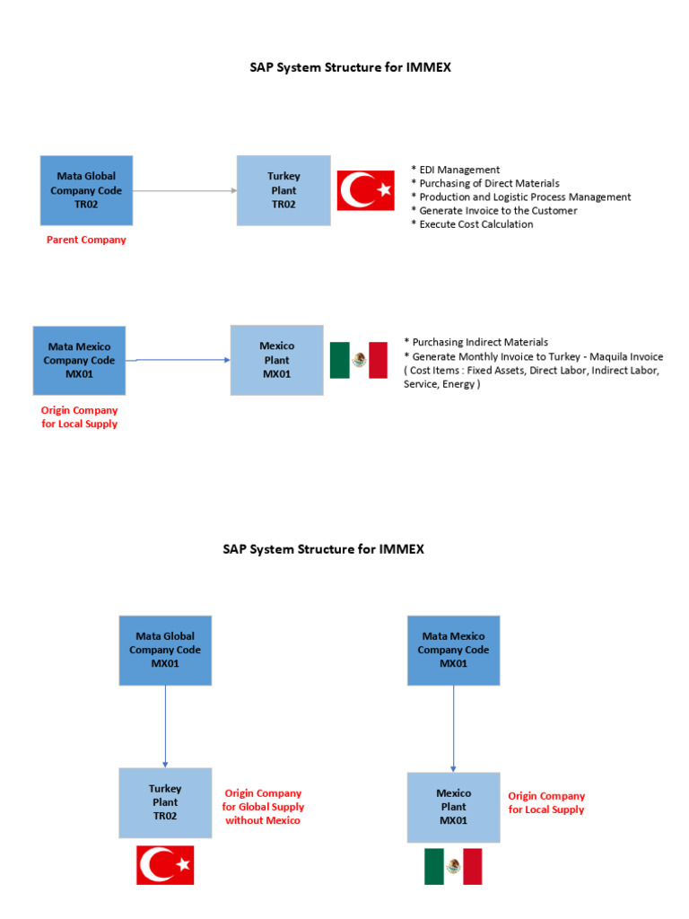 Mata Mexico Immex Business Flow | PDF | Invoice | Business Economics