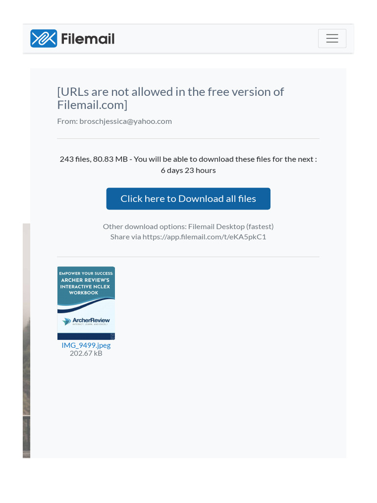 Filemail Desktop App Download Guide | PDF