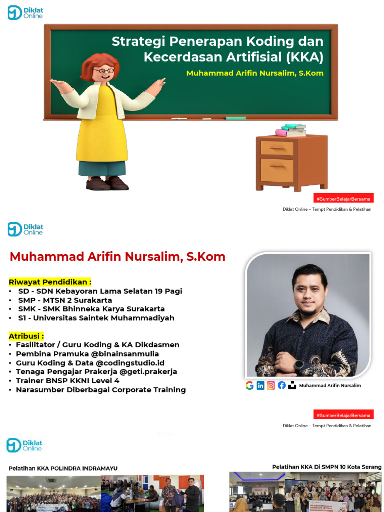 Day 3 - Menerapkan Koding Dan Kecerdasan Artifisial (KKA) Dalam ...