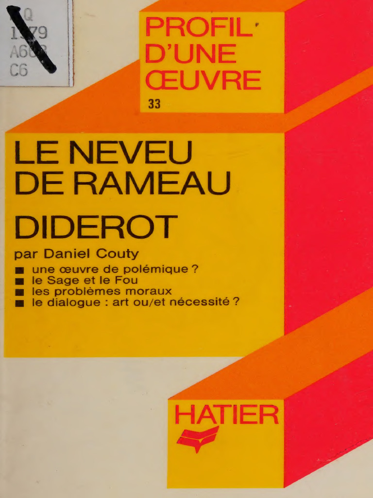 Analyse du Neveu de Rameau de Diderot | PDF | Voltaire | Jean-Jacques ...