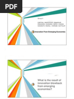 MTI Innovation in Emerging Economies