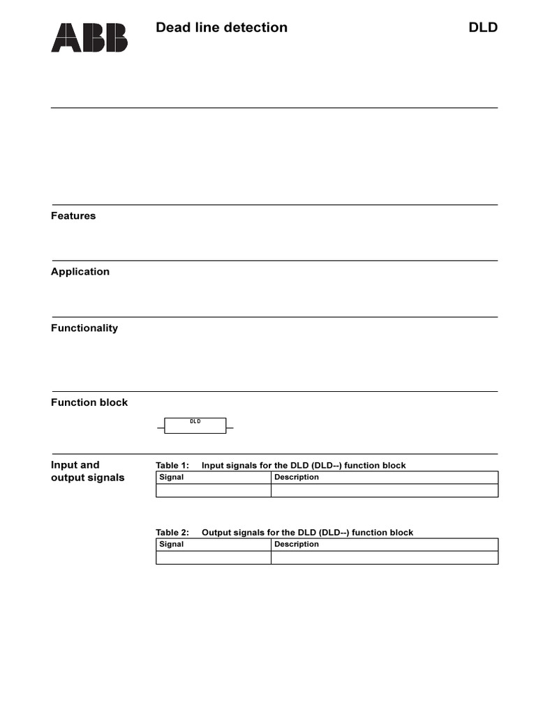Dead Line Detection for Railway Systems | PDF | Electrical Engineering ...