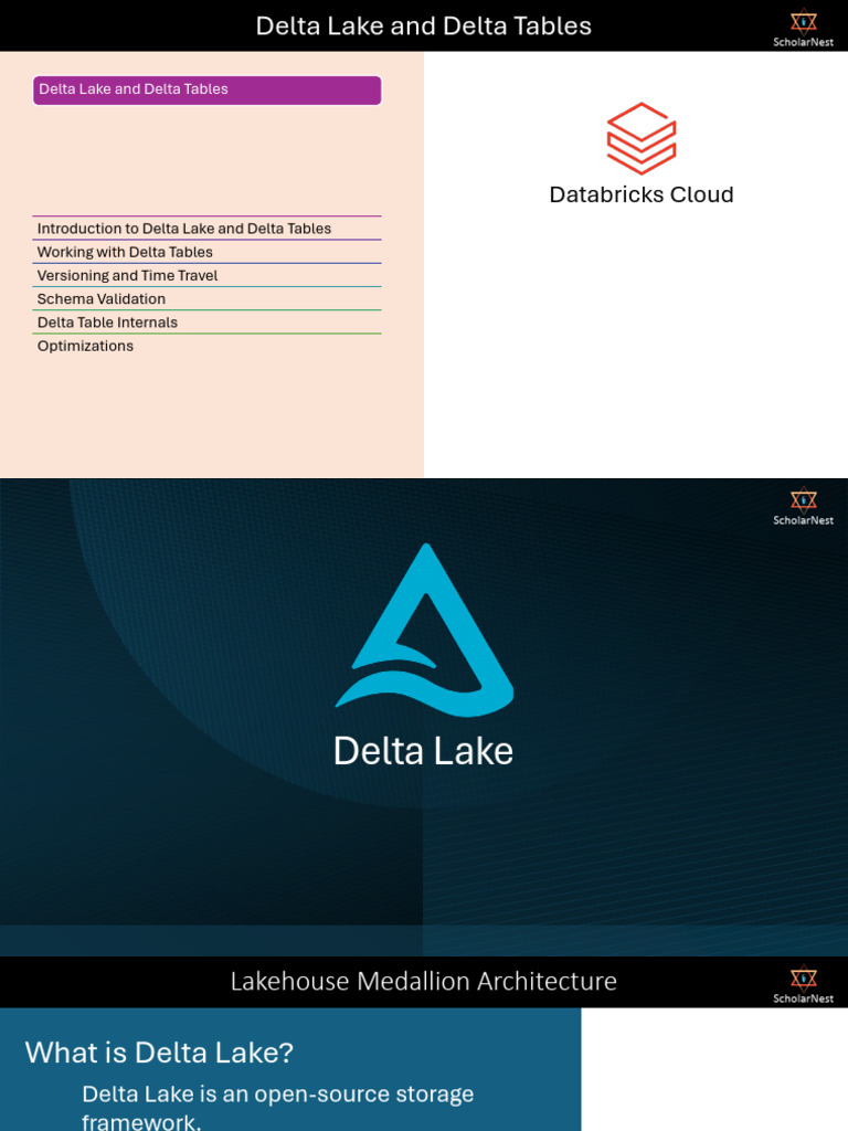 Delta Lake: Overview and Key Features | PDF