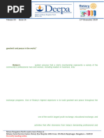 Rotary Quiz Questions and Answers 2025 | PDF | Fraternities | Meetings