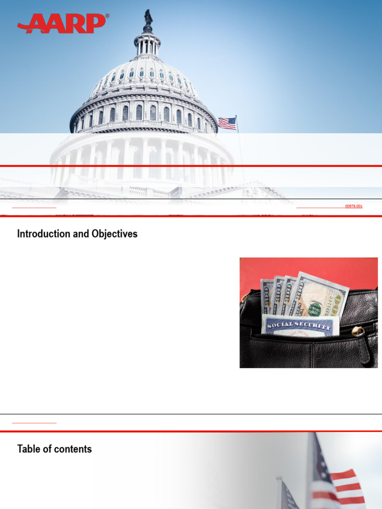 AARP Survey: Social Security Insights | PDF | Social Security (United ...