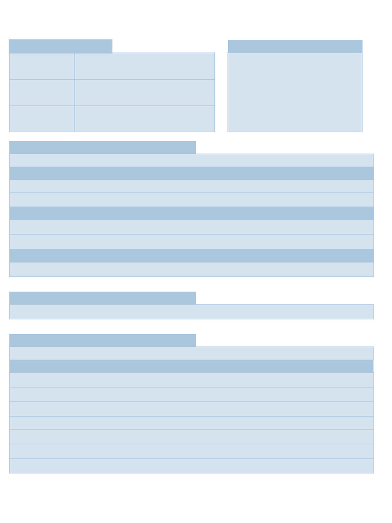 Personal Data Overview for Job Application | PDF