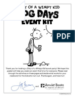 Diary of A Wimpy Kid Event Kit