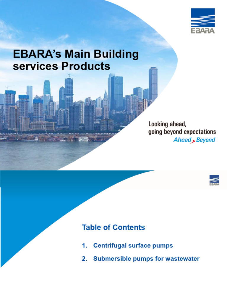 EBARA 100MA Pump Specifications | PDF | Pump | Mechanical Engineering