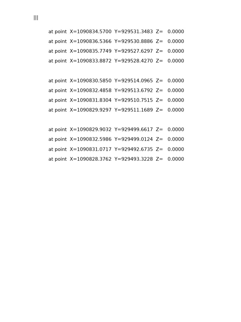 Location Coordinates and Structures Data | PDF