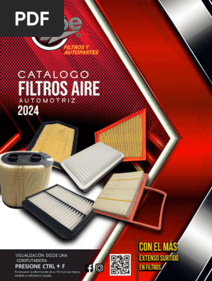 On アンプリウス2 27.5cm Catálogo de Filtros Joe 2024 | PDF | BMW | Fabricantes de automóviles