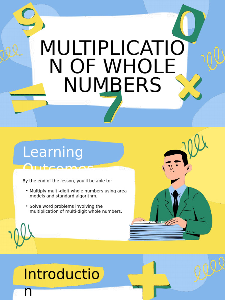 Multiplying Whole Numbers Explained | PDF | Multiplication | Arithmetic
