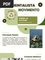 História dos Movimentos Ambientalistas | PDF | Movimento ambientalista ...