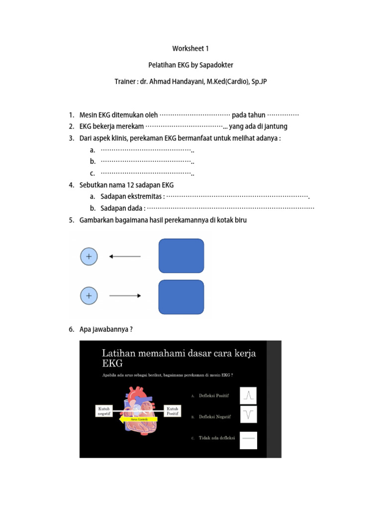 Amplitudo EKG dan Interpretasinya | PDF