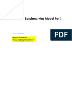 Benchmarking Model For Dabut India LTD.: Use This Report To
