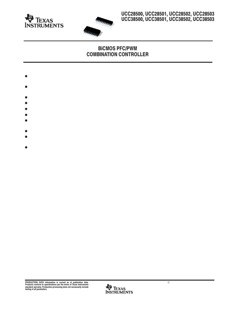 UCC2850x PFC and DC-DC Converter Guide | PDF | Amplifier | Electrical ...