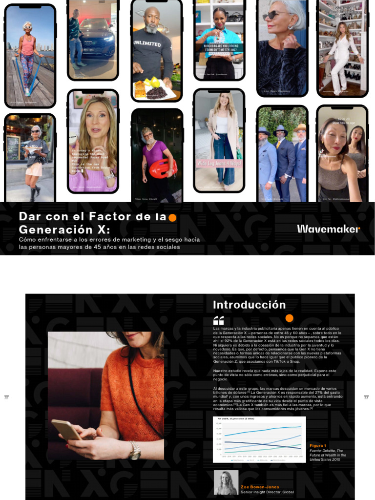 Analizando A La Gen X Wavemaker 2023 | PDF | Publicidad | Millennials