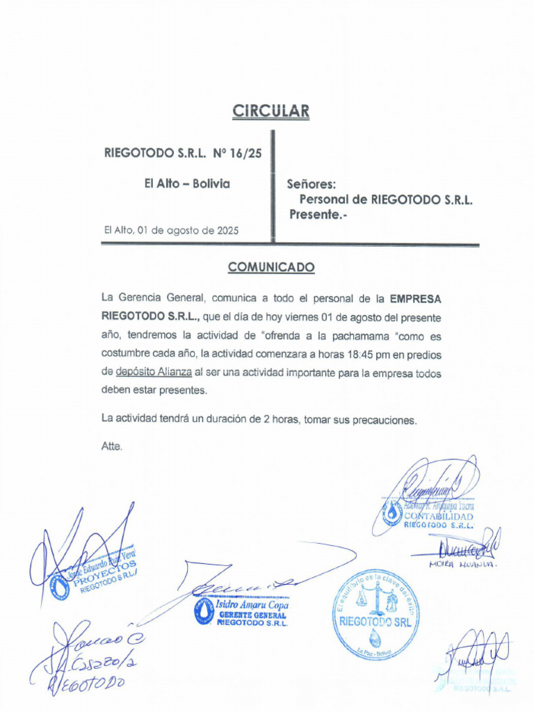 Circular | PDF