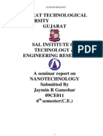 Gujarat Technological University Gujarat: Nanotechnology