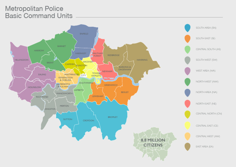 Met Police London BCU Codes | PDF | London