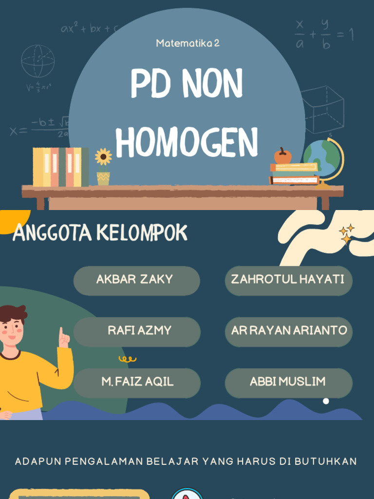 Panduan Lengkap PD Non Homogen | PDF