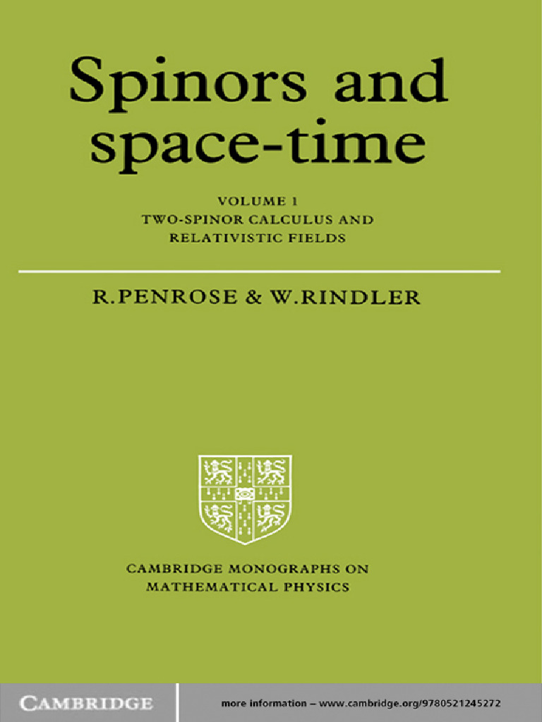 Spinors and Space-Time Overview | PDF | Tensor | Vector Space