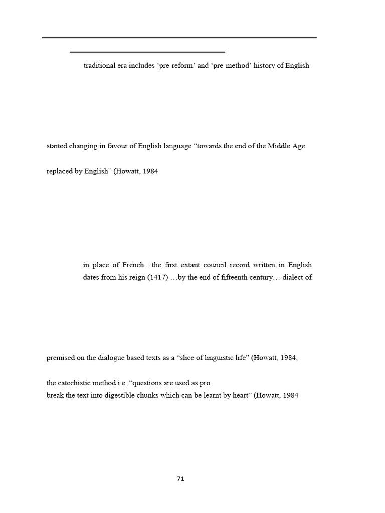 Evolution of English Language Teaching | PDF | English As A Second Or ...