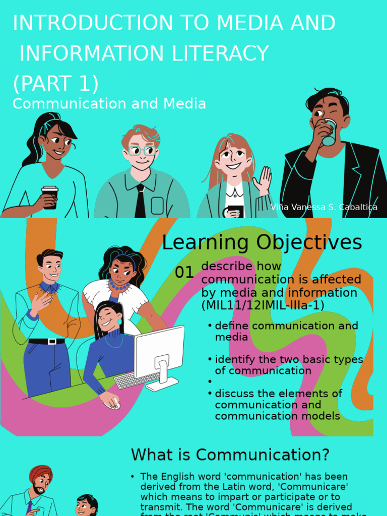 Introduction To Media and Information Literacy Part 1 2 1 | PDF ...