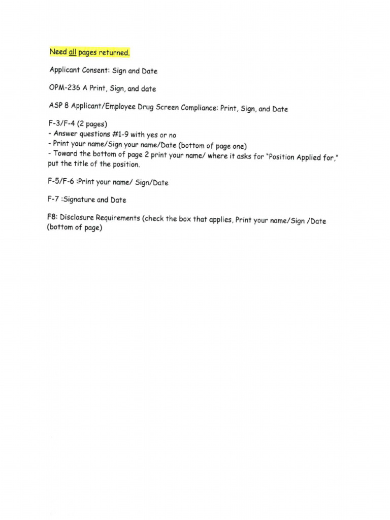 Application Packet | PDF