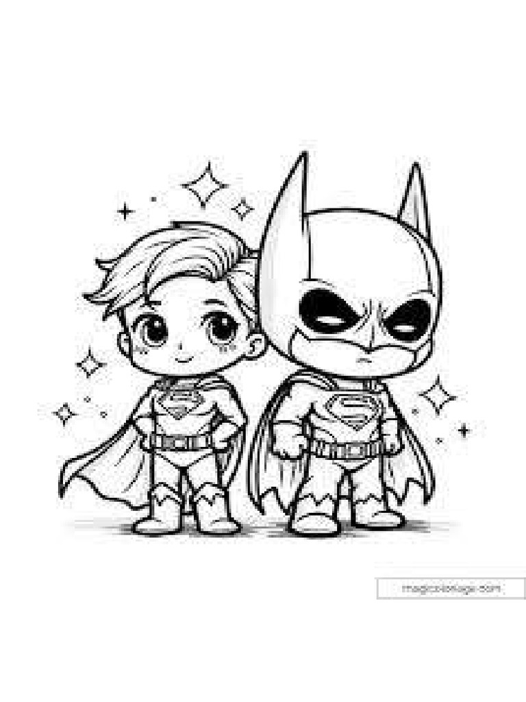 Superman Para Colorear | PDF
