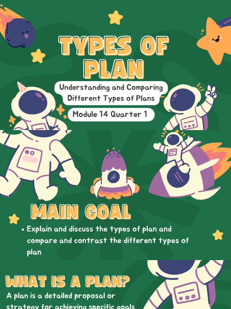 Types of Plans: Strategic, Tactical, Operational | PDF