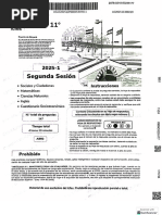 Primera Sesión Del ICFES Agosto 2025 (Con Respuestas) | PDF