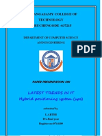 Hybrid Positioning System-XPS