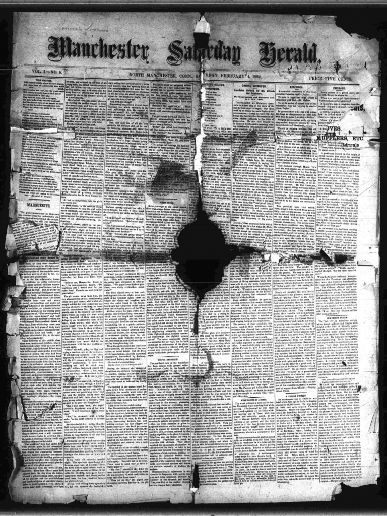 Manchester Evening Herald: 4th of February, 1882 | PDF