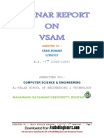 Virtual Storage Access Method Seminar Report On Vsam