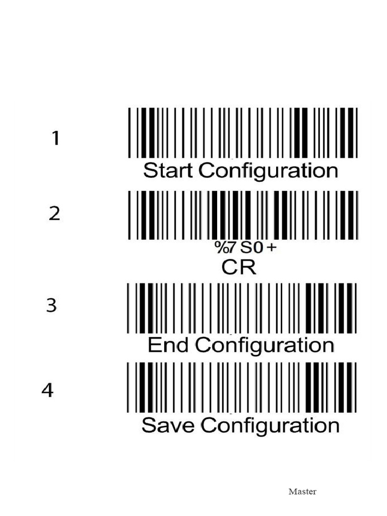Configuracao Do Leitor de Codigo de Barras | PDF