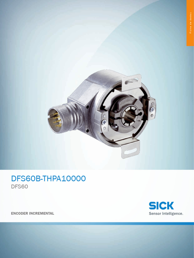 Ficha Técnica do Encoder DFS60B-THPA10000 | PDF | Eletrônicos ...