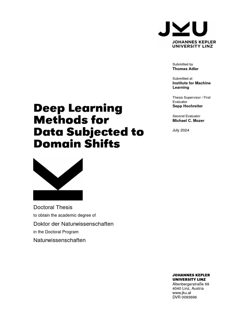Deep Learning for Domain Adaptation | PDF | Artificial Intelligence ...
