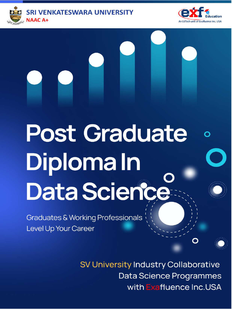 P.G. Diploma in Data Science | PDF