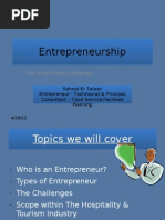 Entrepreneurship