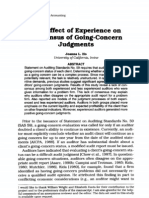 Joanna L (1994) - The Effect of Experience