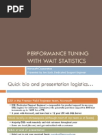 Joe Sack Performance Troubleshooting With Wait Stats