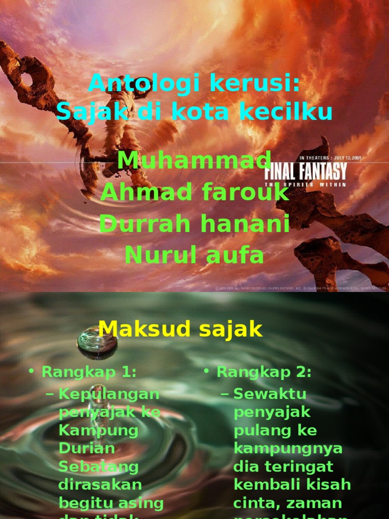Sajak Di Kota Kecilku Pdf