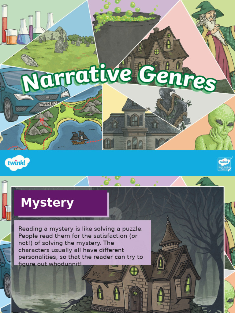 NZ e 1634860147 Narrative Genres Presentation Ver 1 | PDF | Thriller ...