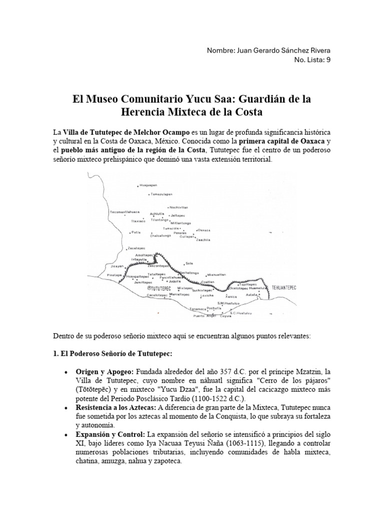 Tututepec | PDF