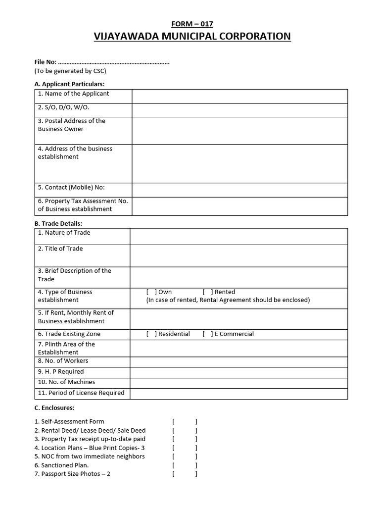 New Trade Application No Plastic NOC and Required Documents | PDF