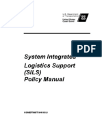 System Integrated Logistics Support (SILS) Policy Manual: COMDTINST M4105.8